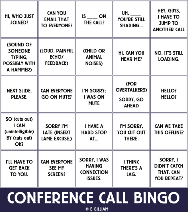 ConferenceCallBingo