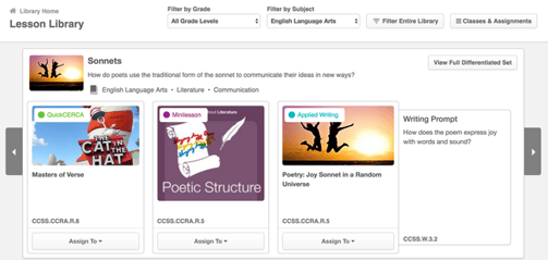 ThinkCERCA Lesson Library