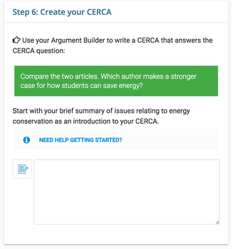 ThinkCERCA Create Your CERCA ThinkCERCA Create Your CERCA