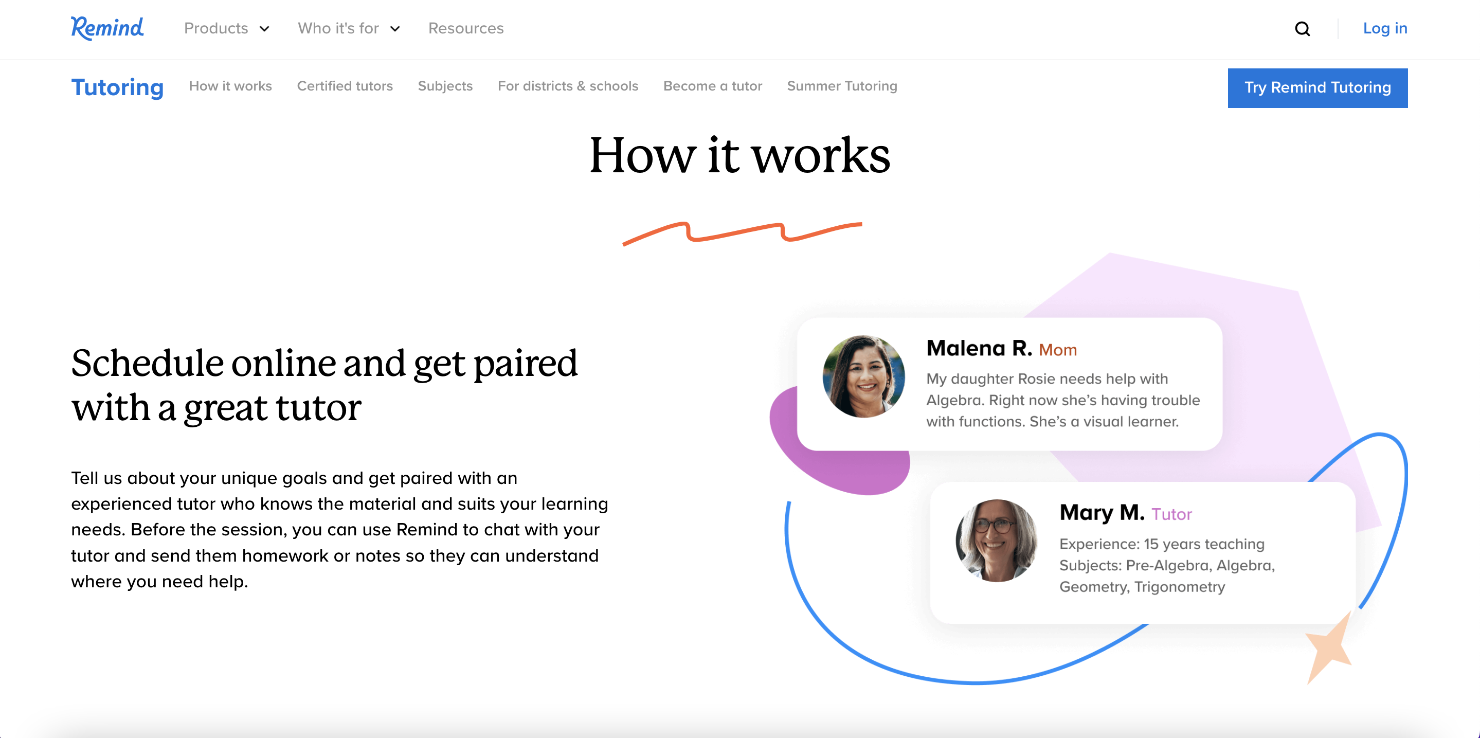 Remind Tutoring